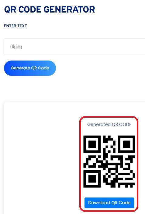 QR Code Generator